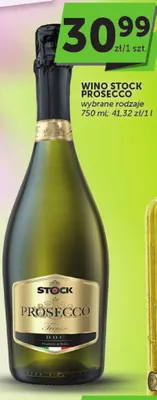 Wino Stock Prosecco wybrane rodzaje promocja w ABC