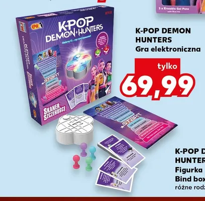 Gra elektroniczna K-Pop Demon Hunters promocja w Kaufland