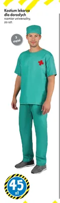 Kostium lekarza dla dorosłych promocja w Tedi