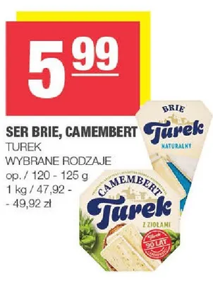 Ser Brie, Camembert wybrane rodzaje promocja w SPAR