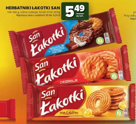 Herbatniki Łakotki San Kakaowe promocja w Stokrotka