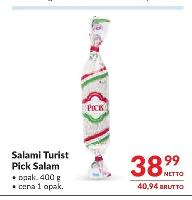 Salami Turist Pick Salam promocja w Makro