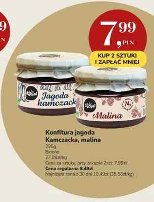 Konfitura jagoda kamczacka A to dobre! promocja w Market Point