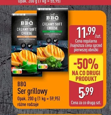 Ser grillowy BBQ Mild promocja w Aldi