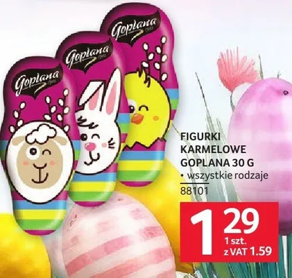 Figurki karmelowe wszystkie rodzaje promocja w Selgros