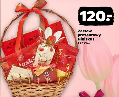 Zestaw prezentowy Hibiskus promocja w Netto