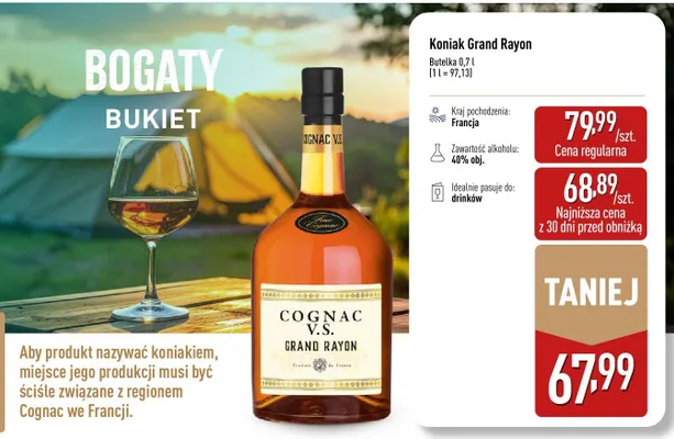 Koniak promocja w Aldi