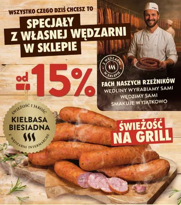 Kiełbasa Biesiadna Intermarché promocja w Intermarche
