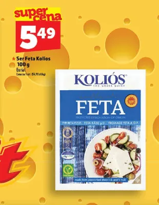 Ser Feta Kolios promocja w TOPAZ