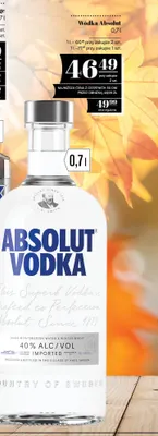 Wódka Absolut promocja w POLOmarket