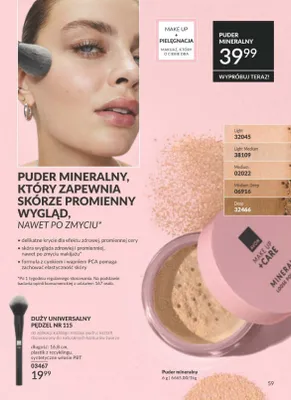 Duży uniwersalny pędzel nr 115 promocja w AVON