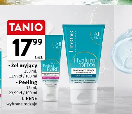 Peeling enzymatyczny Lirene Perfect Pure promocja w Intermarche