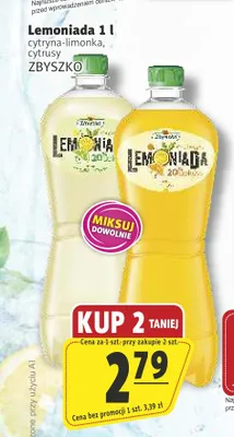 Lemoniada Zbyszko Cytryna-Limonka promocja w Prim Market