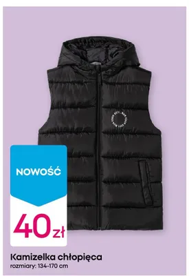 Kamizelka chłopięca promocja w Pepco