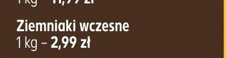 Ziemniaki wczesne promocja w Kaufland