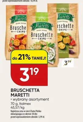 Bruschetta Maretti promocja w Chata Polska