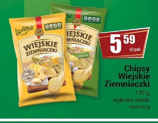 Chipsy Wiejskie Ziemniaczki promocja w Premium Nasz Sklep