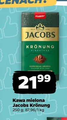 Kawa mielona Jacobs Krönung promocja w Netto