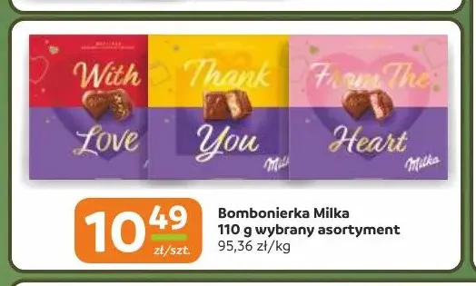 Bombonierka Milka promocja w Gama