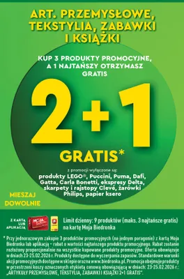 Od poniedziałku, strona 89 promocja w Biedronka