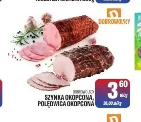 Szynka okopcona Dobrowolscy promocja w Tomi Markt