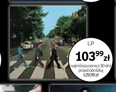 Płyta winylowa The Beatles Abbey Road promocja w Empik