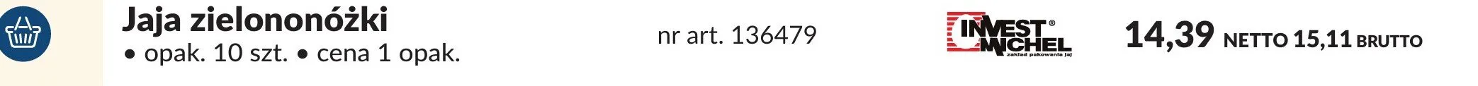 Jaja zielononóżki promocja w Makro