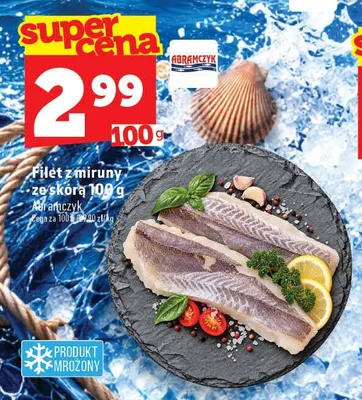 Filet z miruny ze skórą Abramczyk promocja w TOPAZ