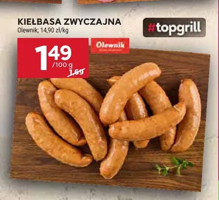 Kiełbasa zwyczajna Olewnik promocja w Stokrotka