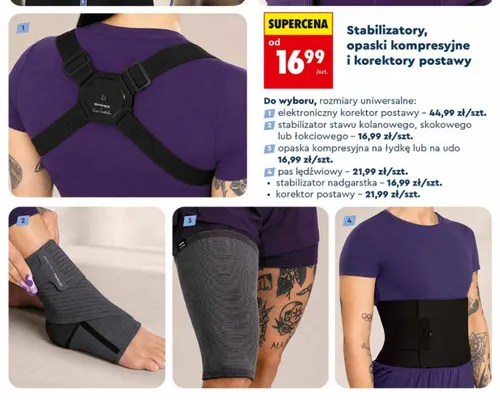 Stabilizator stawu kolanowego Spokey promocja w Biedronka