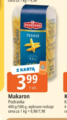 Makaron Penne Podravka promocja w Leclerc