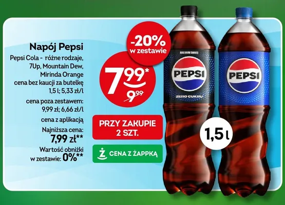 Napój 7Up promocja w Żabka