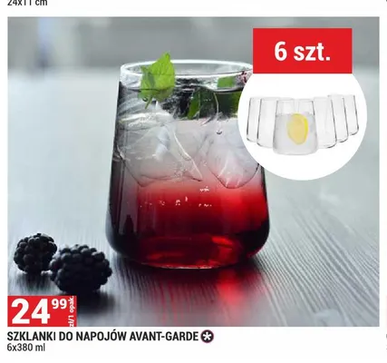 Szklanki do napojów Avant-Garde 6-pak 380 ml promocja w Merkury Market