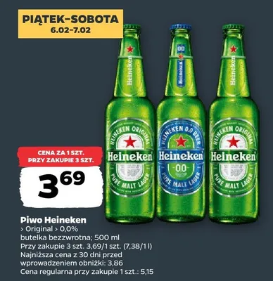 Piwo 0.0%  promocja w Netto