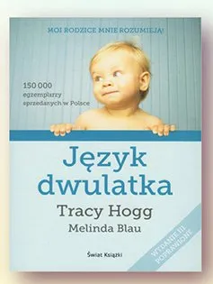 Książka Język dwulatka Tracy Hogg Melinda Blau promocja w Biedronka