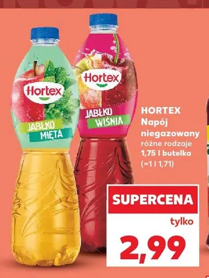 Napój niegazowany Hortex Jabłko Mięta promocja w Kaufland