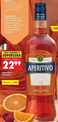 Aperitivo Franzini promocja w Biedronka