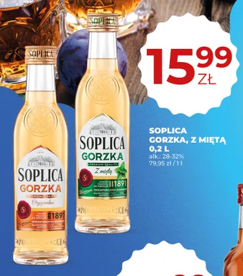 Soplica Gorzka z miętą promocja w Duży Ben