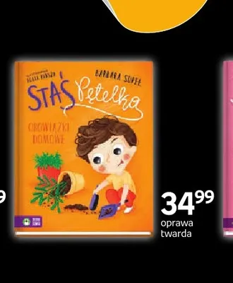 Książka Staś Pętelka Obowiązki domowe Zielona Sowa promocja w Empik