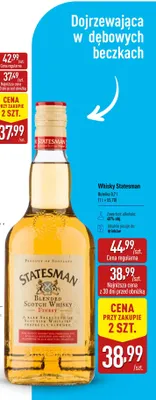 Whisky Statesman promocja w Aldi