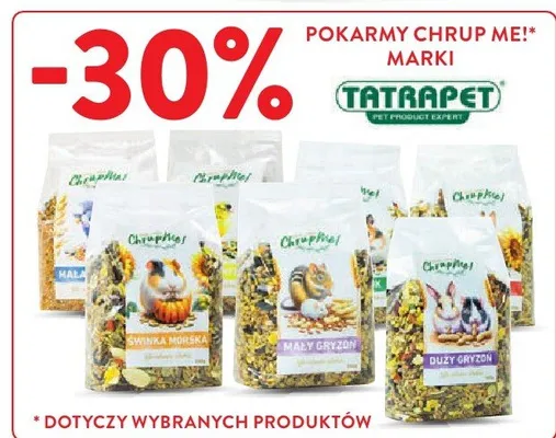 Karma dla gryzoni Świnka morska promocja w Intermarche