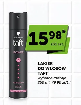 Lakier do włosów Taft promocja w ABC