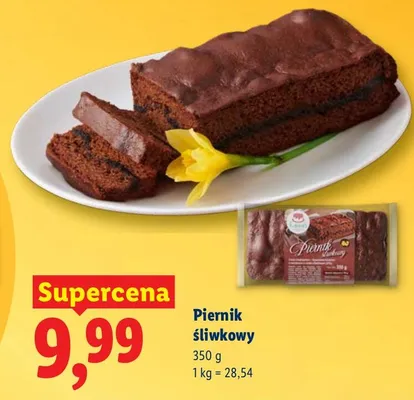 Piernik śliwkowy 350 g promocja w Lidl