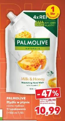 Mydło w płynie Palmolive Naturals Milk & Honey promocja w Kaufland