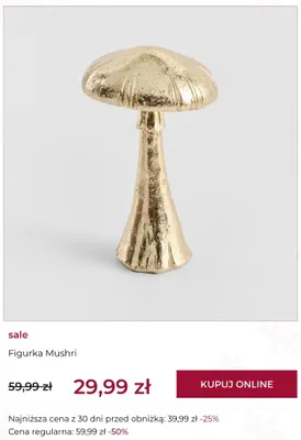 Figurka Mushri home & you promocja w home&you
