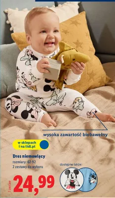 Dres niemowlęcy promocja w Lidl