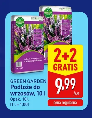 Podłoże do wrzosów Green Garden promocja w Aldi