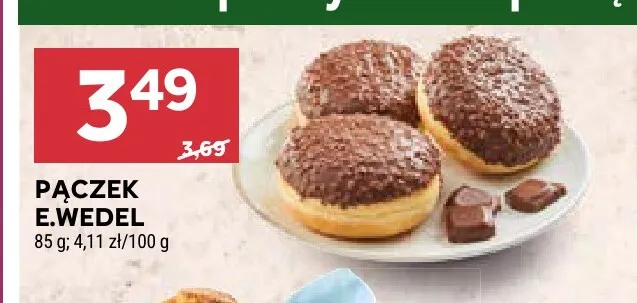 Pączek E.Wedel promocja w Stokrotka