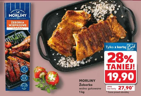 Żeberka wolno gotowane promocja w Kaufland