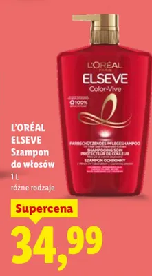 Szampon do włosów różne rodzaje promocja w Lidl